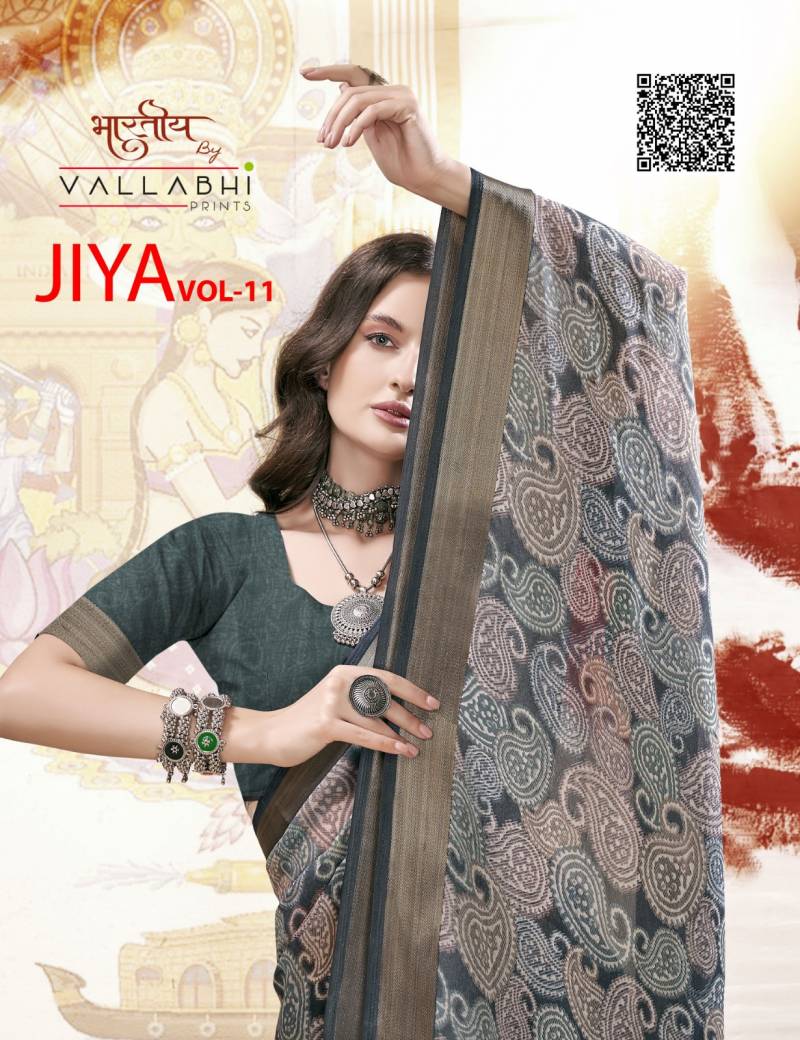 Vallabhi Jiya Vol 11 Georgette Saree Collection