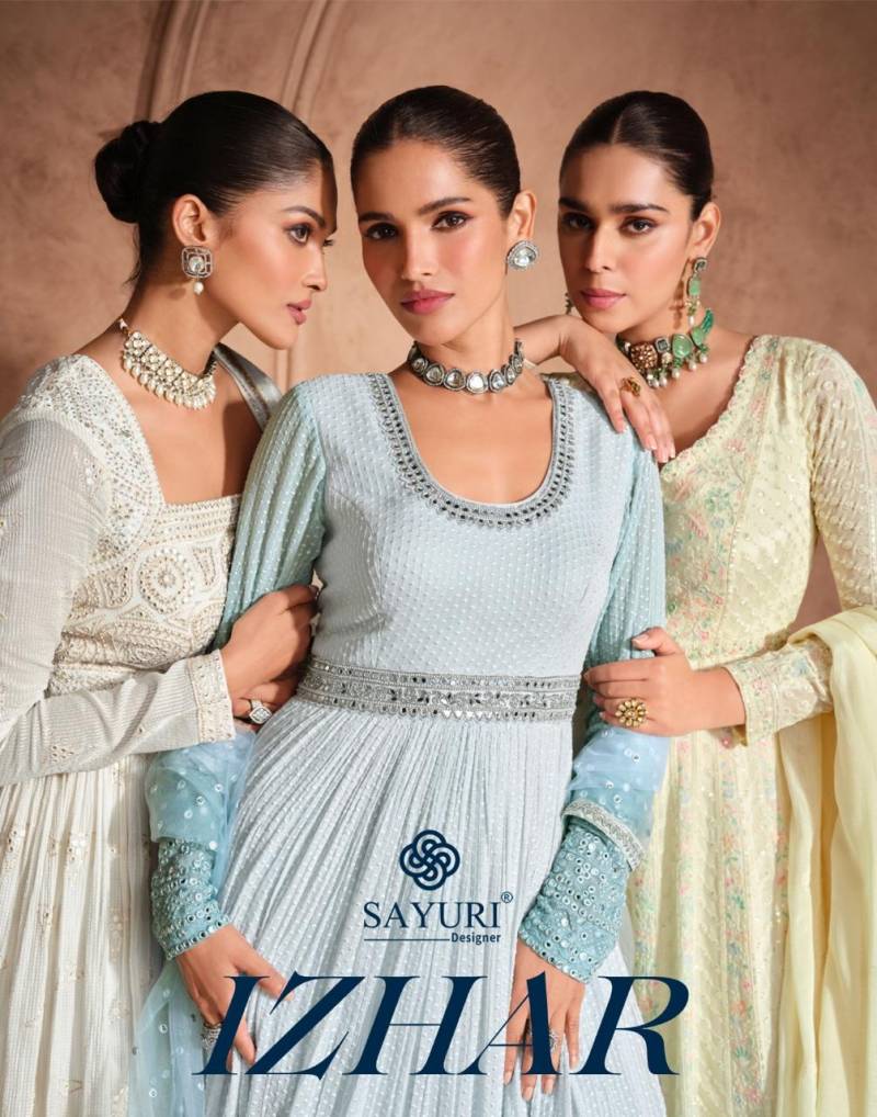 Sayuri Izhar Latest Designer Gown With Dupatta Collection