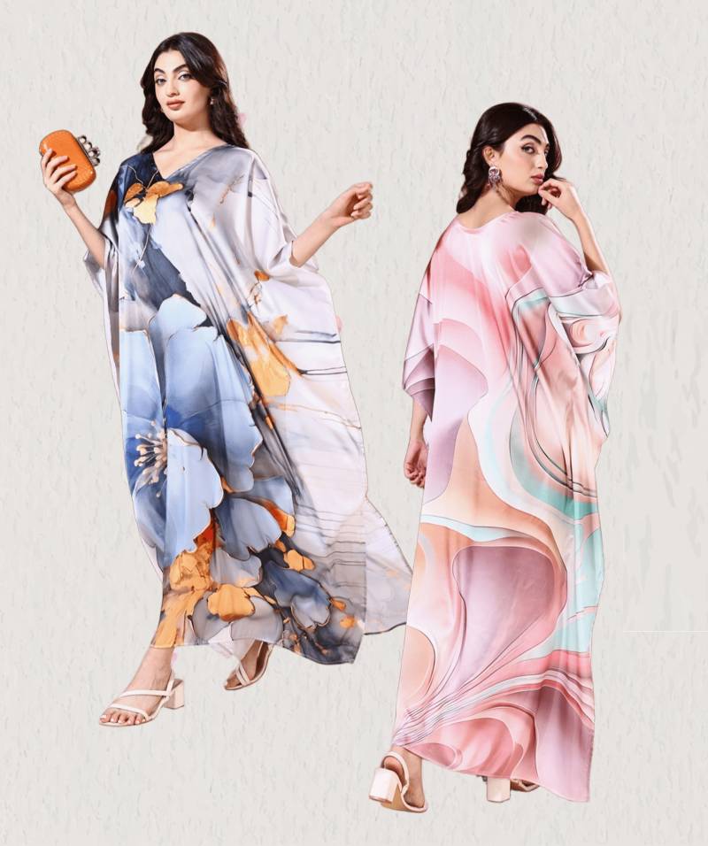 Hkf Everbloom Vol 2 Printed Kaftan Collection