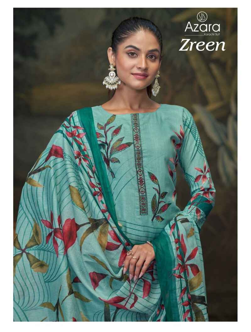 Radhika Azara Zreen Cotton Printed Dress Material