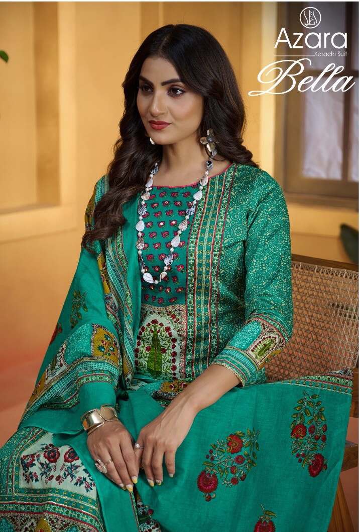 Radhika Azara Bella Cotton Dress Material Wholesale