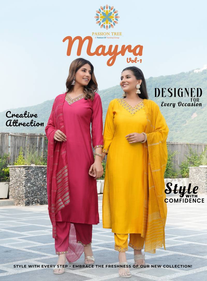 Mayra Vol 1 By Passion Tree Ready Made Dress Collection