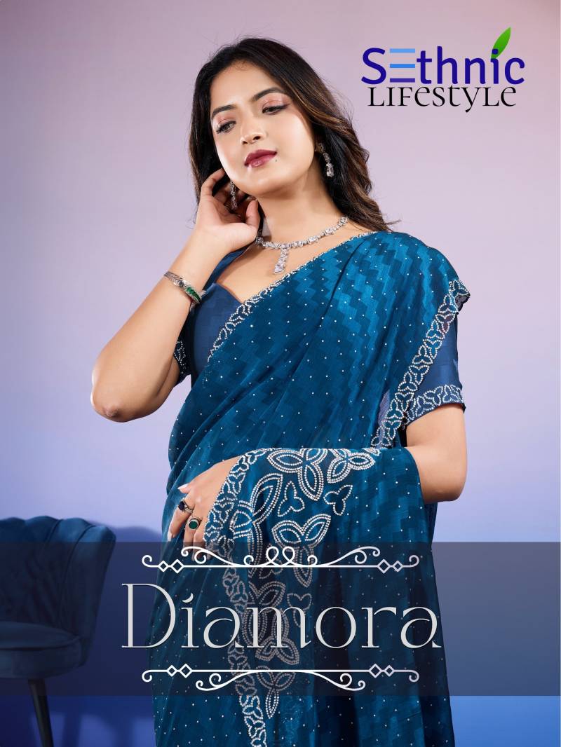 Sethnic Diamora Fancy Party Wear Saree Collection