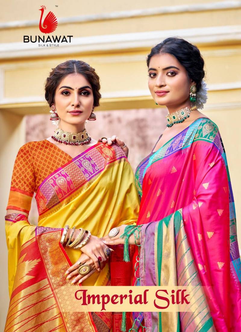 Bunawat Imperial Wedding Silk Saree Collection