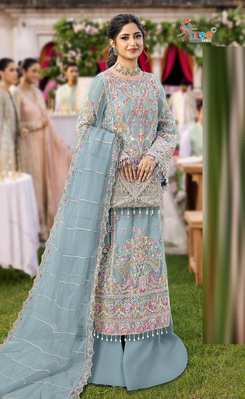 Shree K 5053 Embroidered Pakistani Salwar Suits