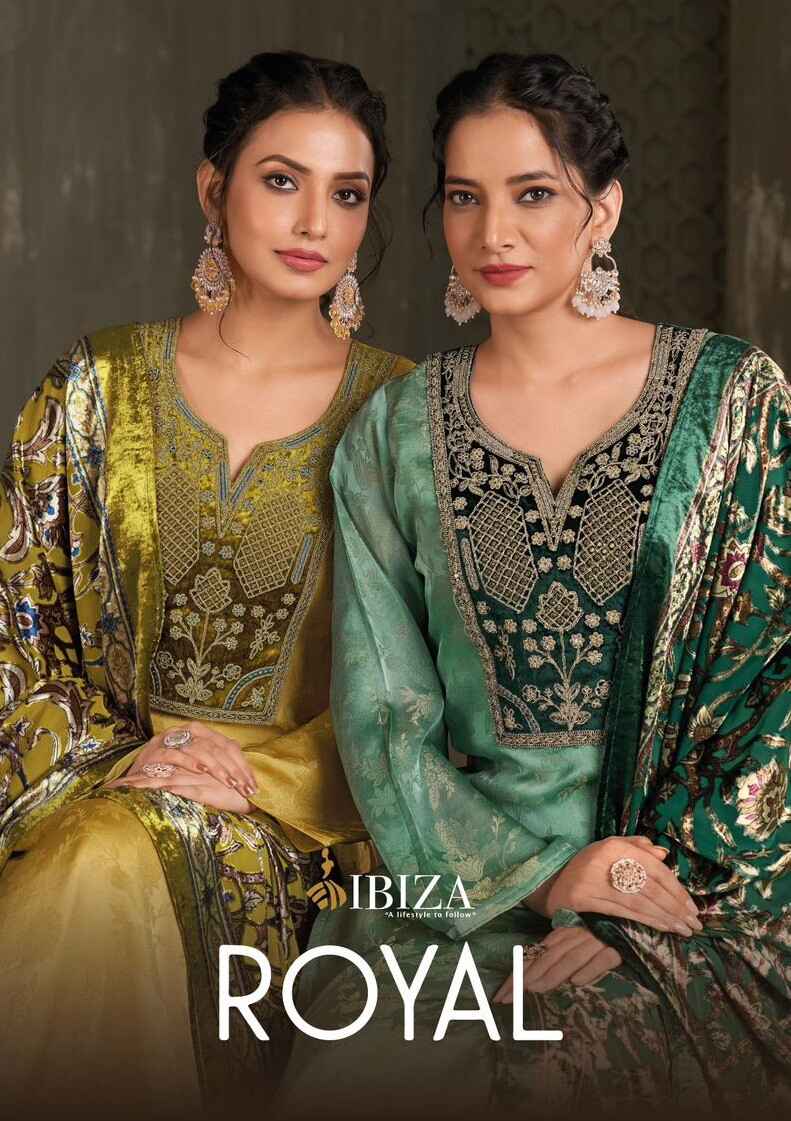 Ibiza Royal Silk Designer Salwar Suits Collection