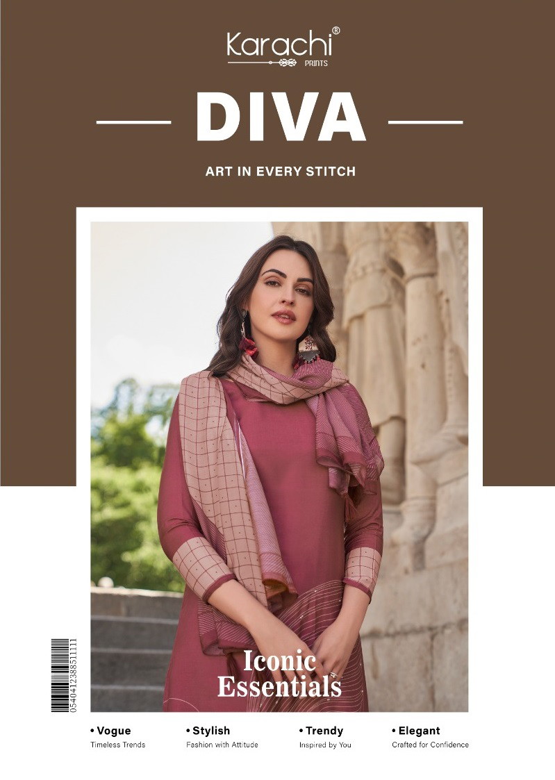 Kesar Diva Exclusive Printed Dress Material Collection