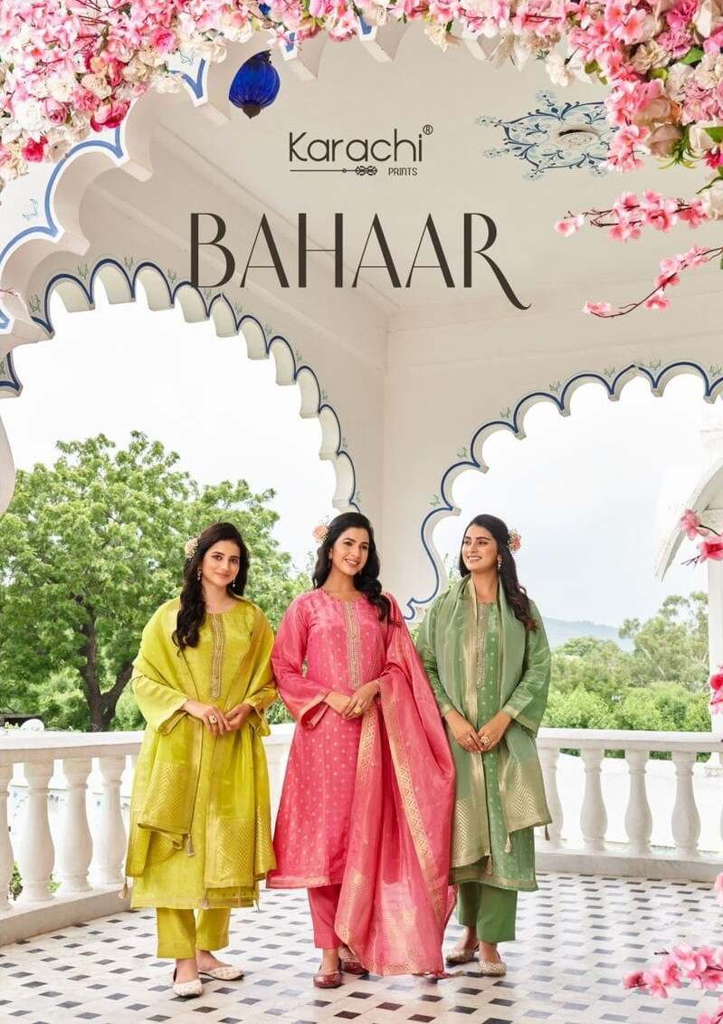 Kesar Bahaar Silk Designer Dress Material Collection