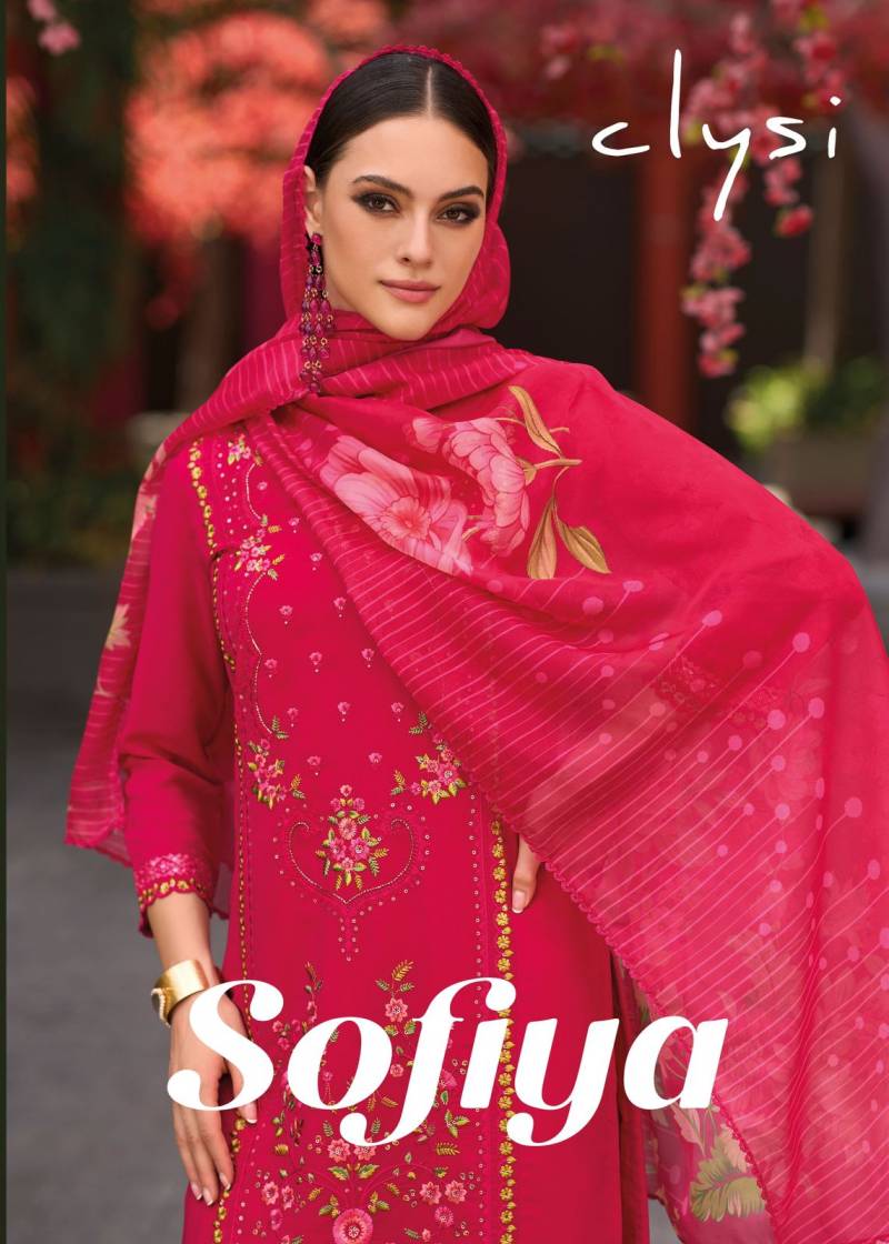 Clysi Sofiya Designer Kurti Bottom With Dupatta Collection