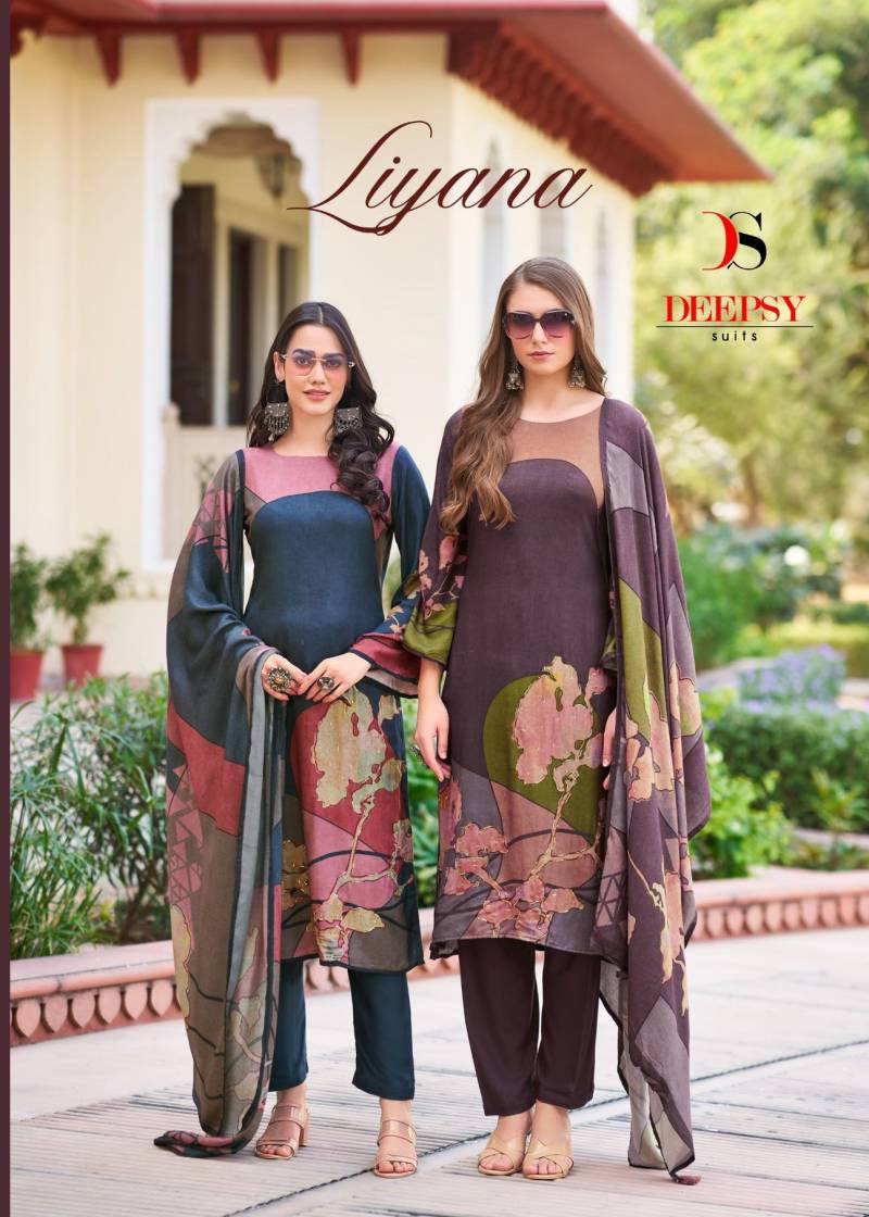 Deepsy Liyana Pashmina Designer Salwar Suit Collection