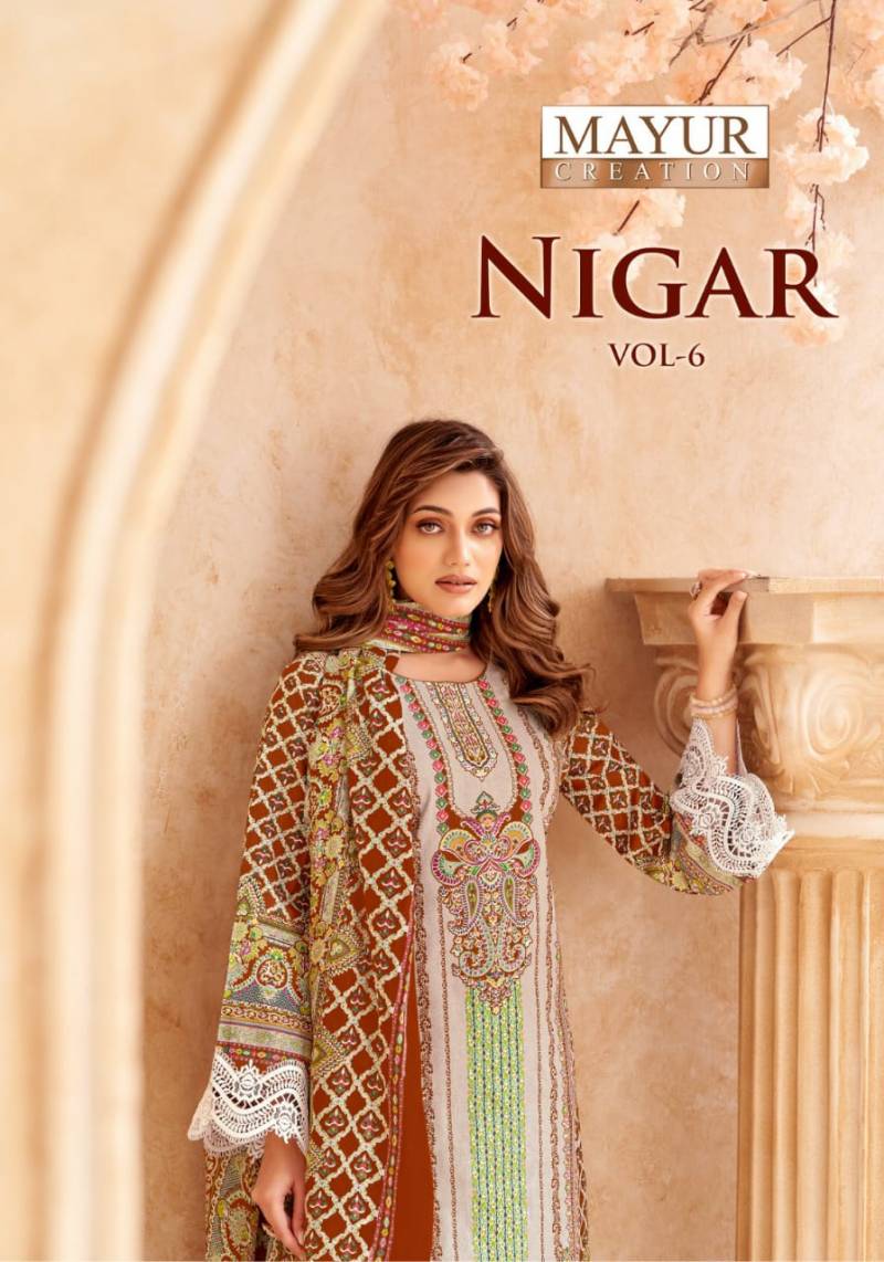 Mayur Nigar Vol 6 Cotton Dress Material Collection