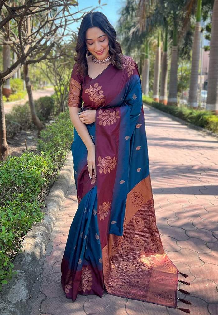 Banarasi 50130 Soft Silk Saree Collection