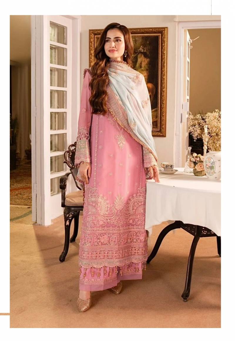 Anamsa 579 Georgette Pakistani Salwar Suits