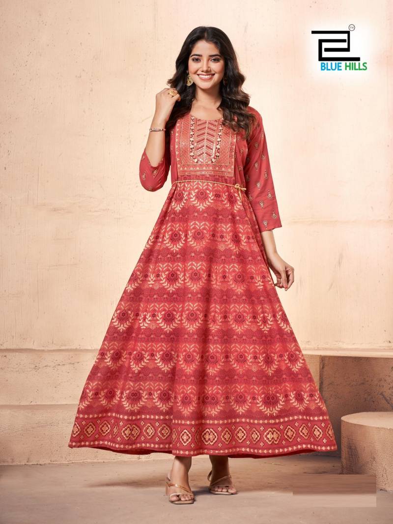 Blue Hills Festival Pro Anarkali Gown Collection