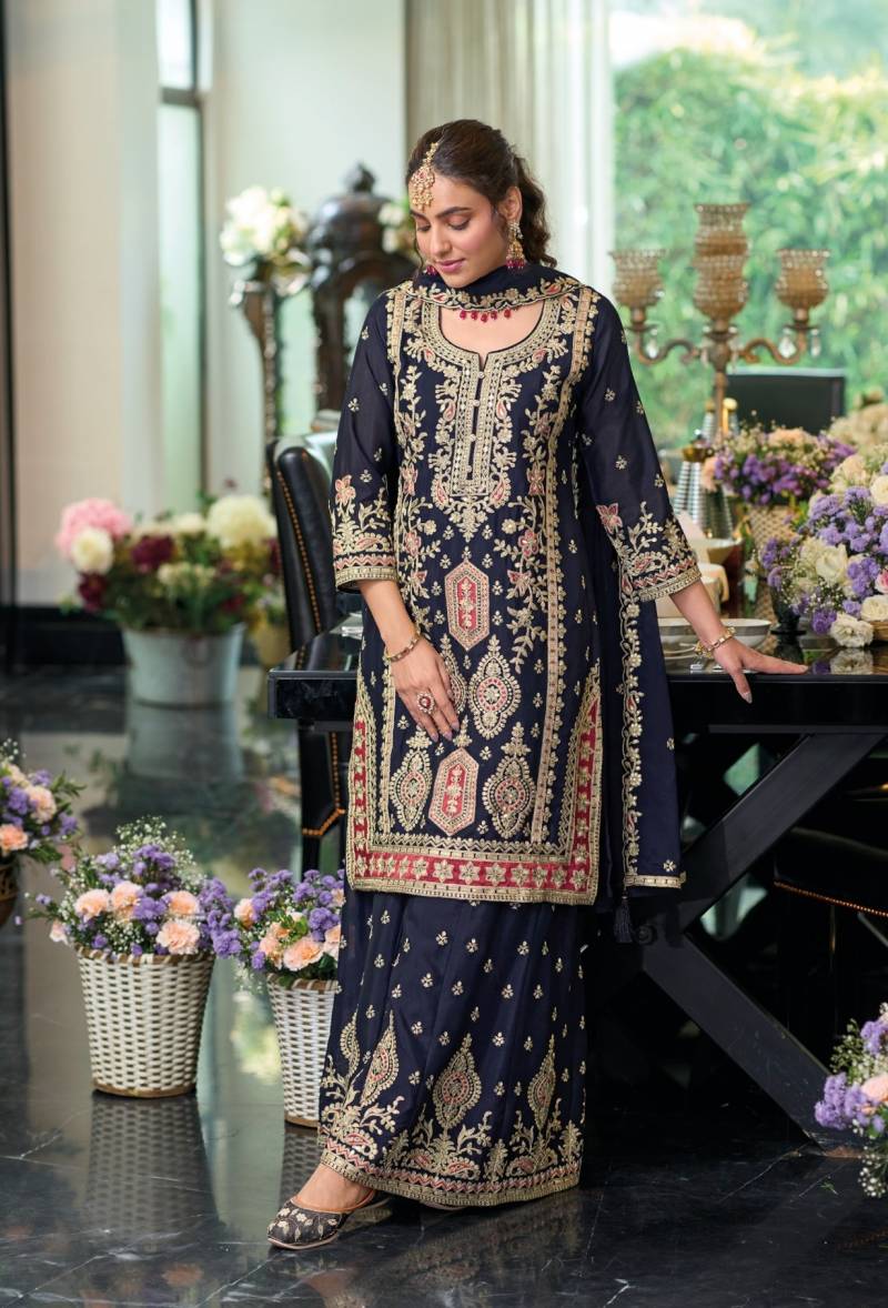 Eba Mehar Chinon Designer Salwar Suit Collection