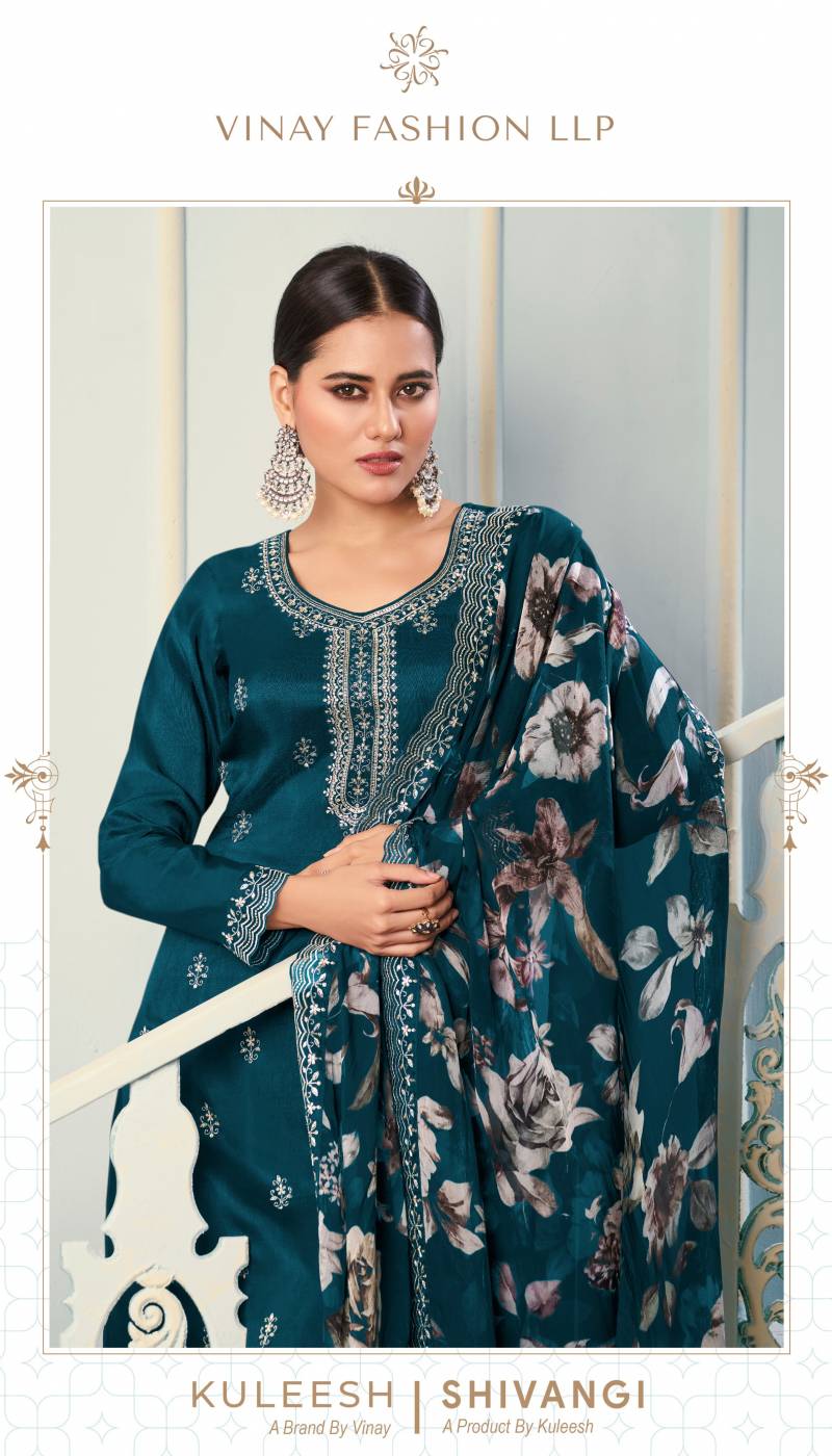 Vinay Kuleesh Shivangi Designer Salwar Suits Collection