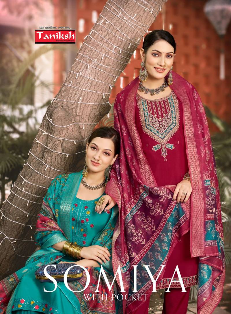 Taniksh Somiya Vol 1 Fancy Kurti Bottom With Dupatta Collection