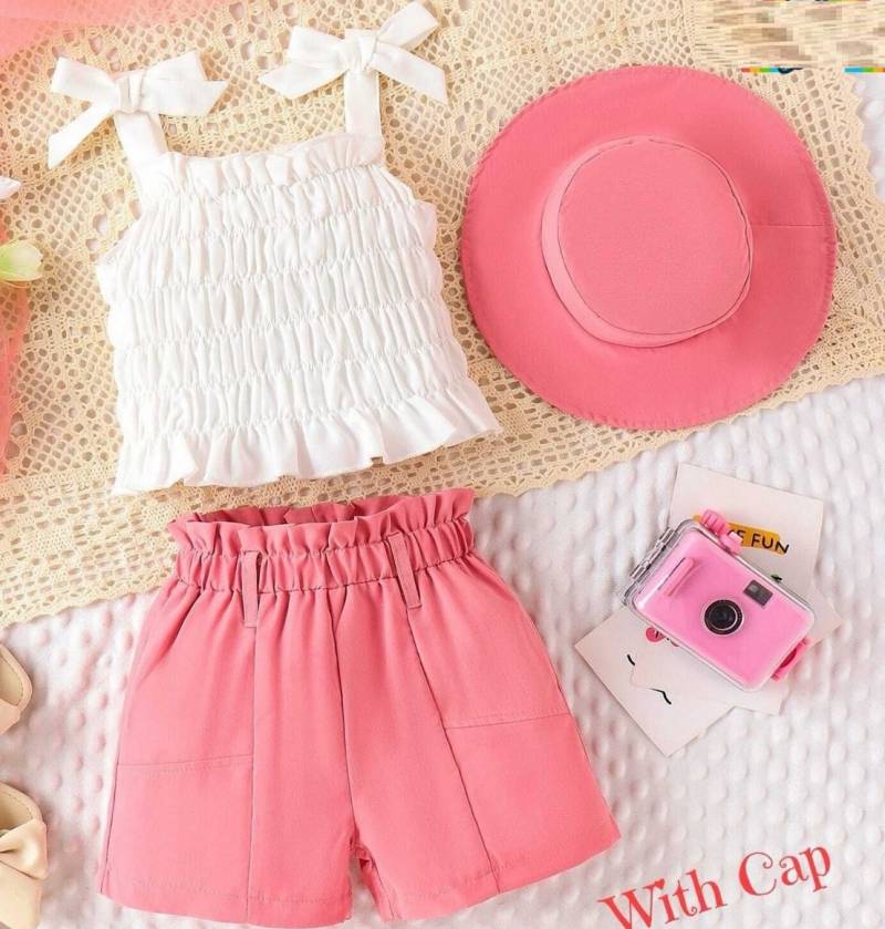 Baby 3347 Cotton Fancy Top With Shorts Kids Collection