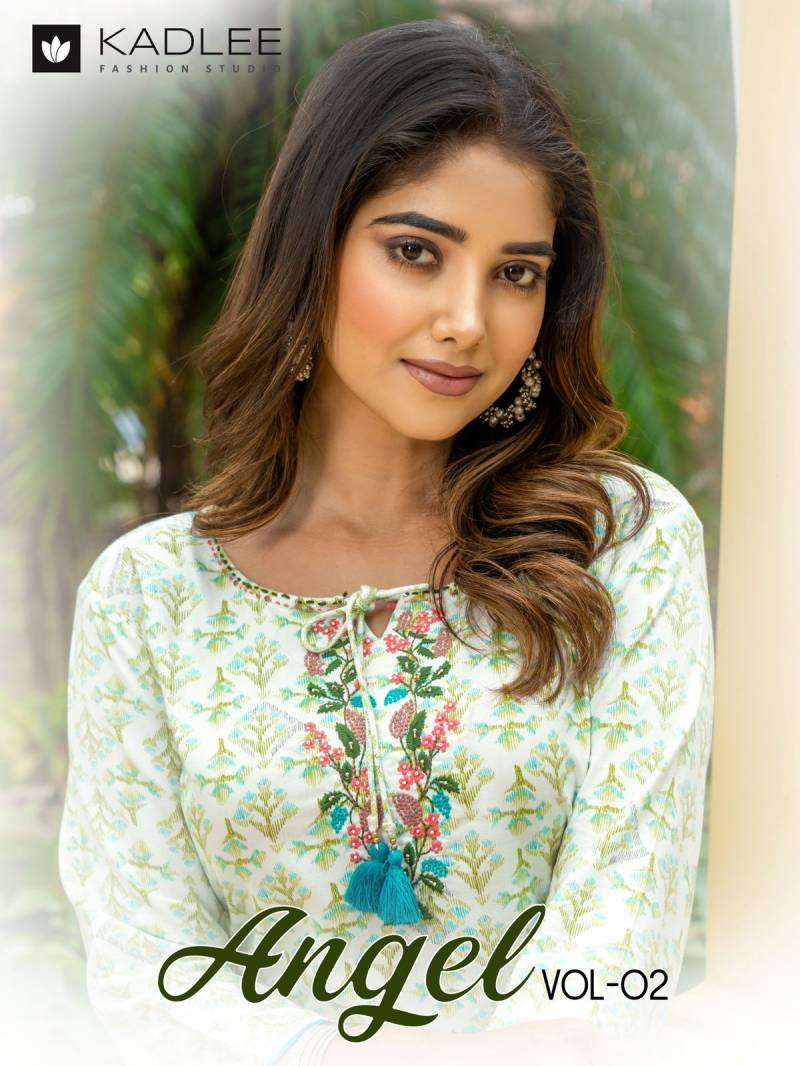 Kadlee Angel Vol 2 Regular Printed Kurti Collection