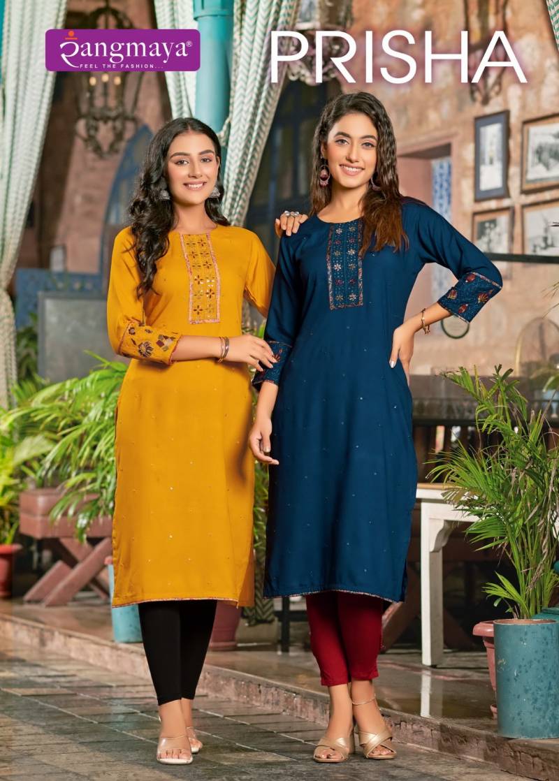 Rangmaya Prisha Designer Kurti Collection