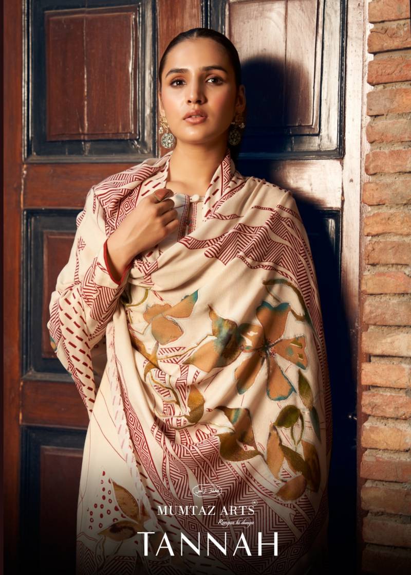 Mumtaz Tannah Pashmina Fancy Printed Dress Material