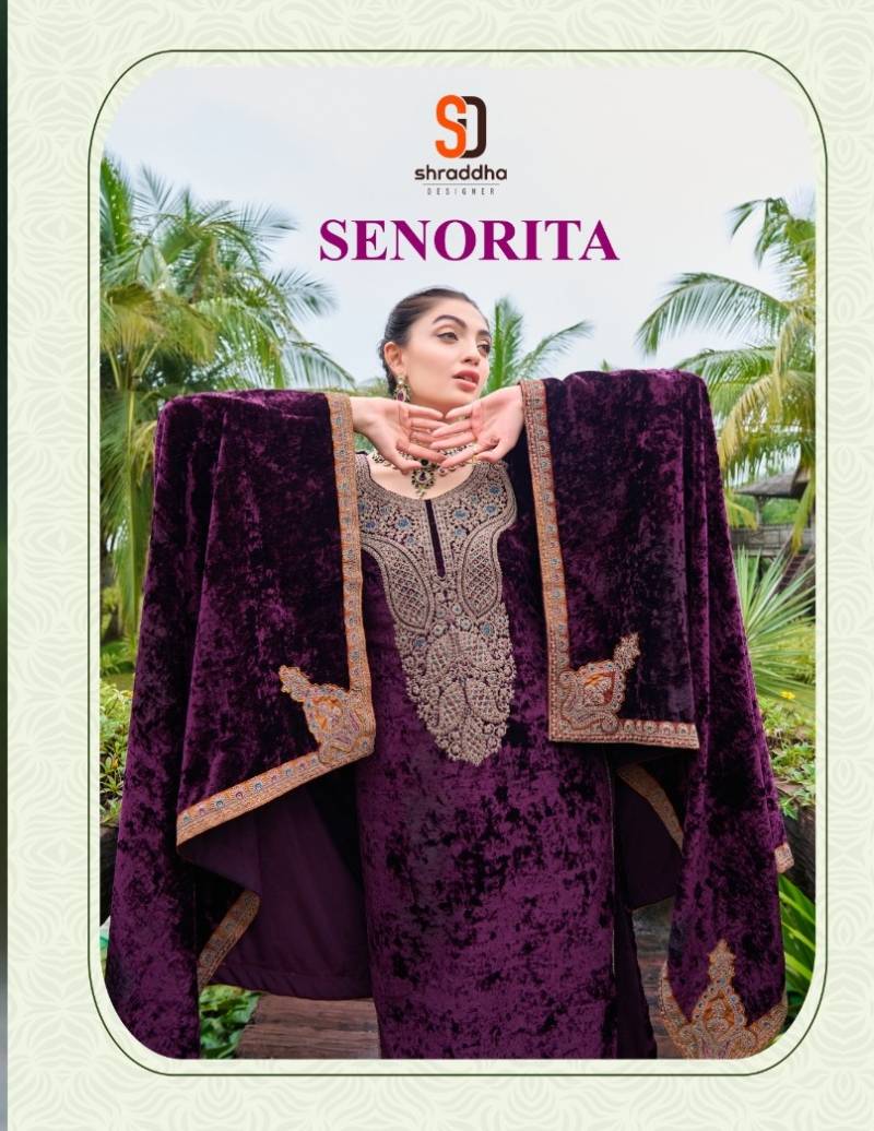 Shraddha Senorita Designer Fancy Salwar Suits Collection