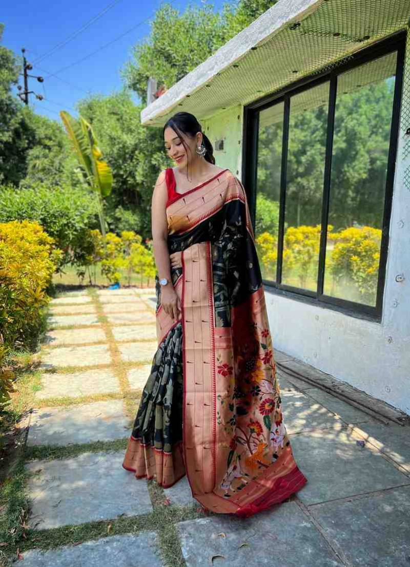 KC 3060 Soft Paithani Silk Saree Collection