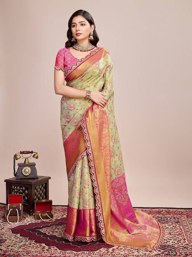 Maahi 160 Kanjivaran Silk Saree Collection