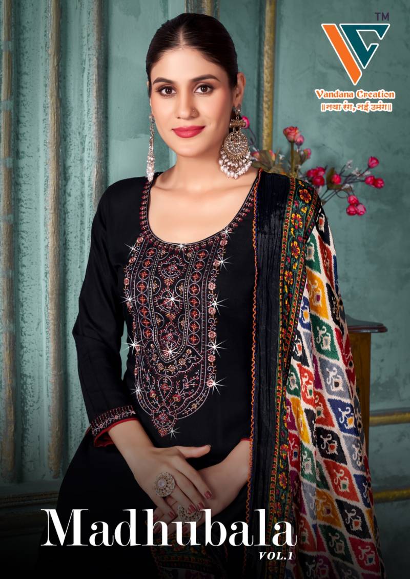 Vandana C Madhubala Vol 1 Daily Wear Dress Material Collection