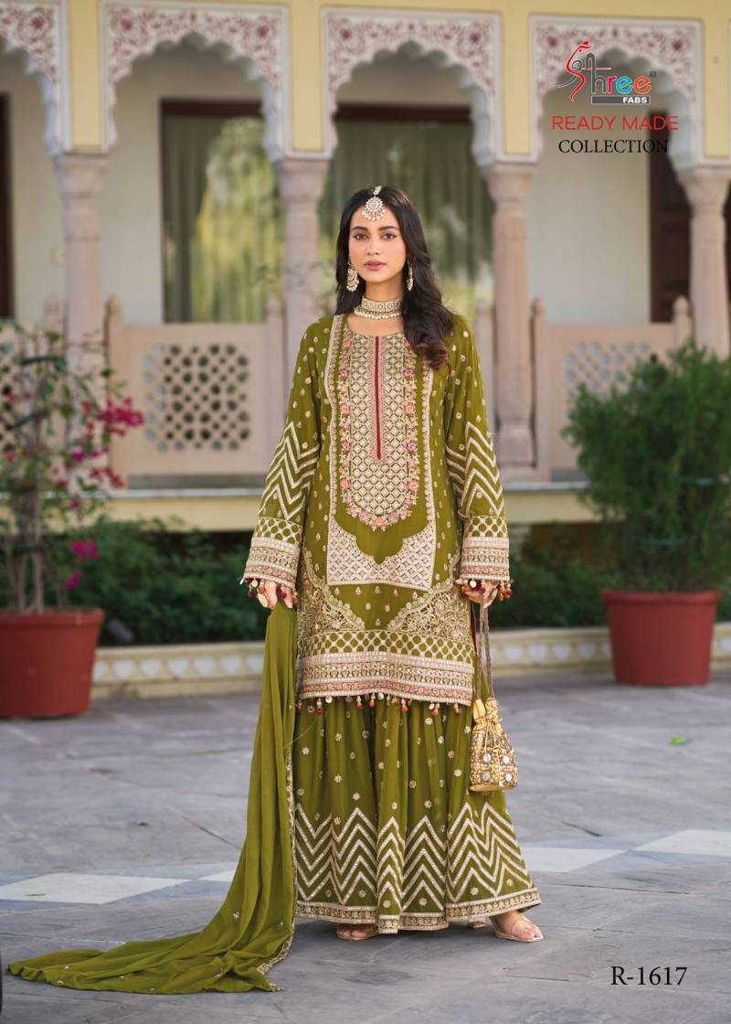 Shree R 1617 A To D Pakistani Ready Made Salwar Suits