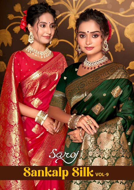 Saroj Sankalp Silk Vol 9 Banarasi Saree Collection