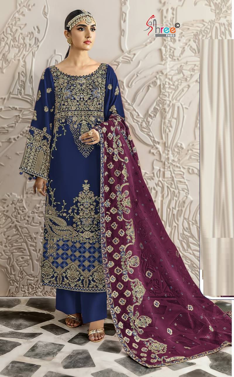 Shree K 5261 Embroidery Pakistani Suits Collection