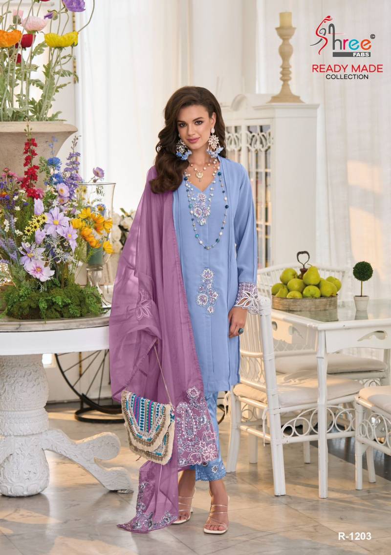 Shree R 1203 A To D Pakistani Ready Made Salwar Suits