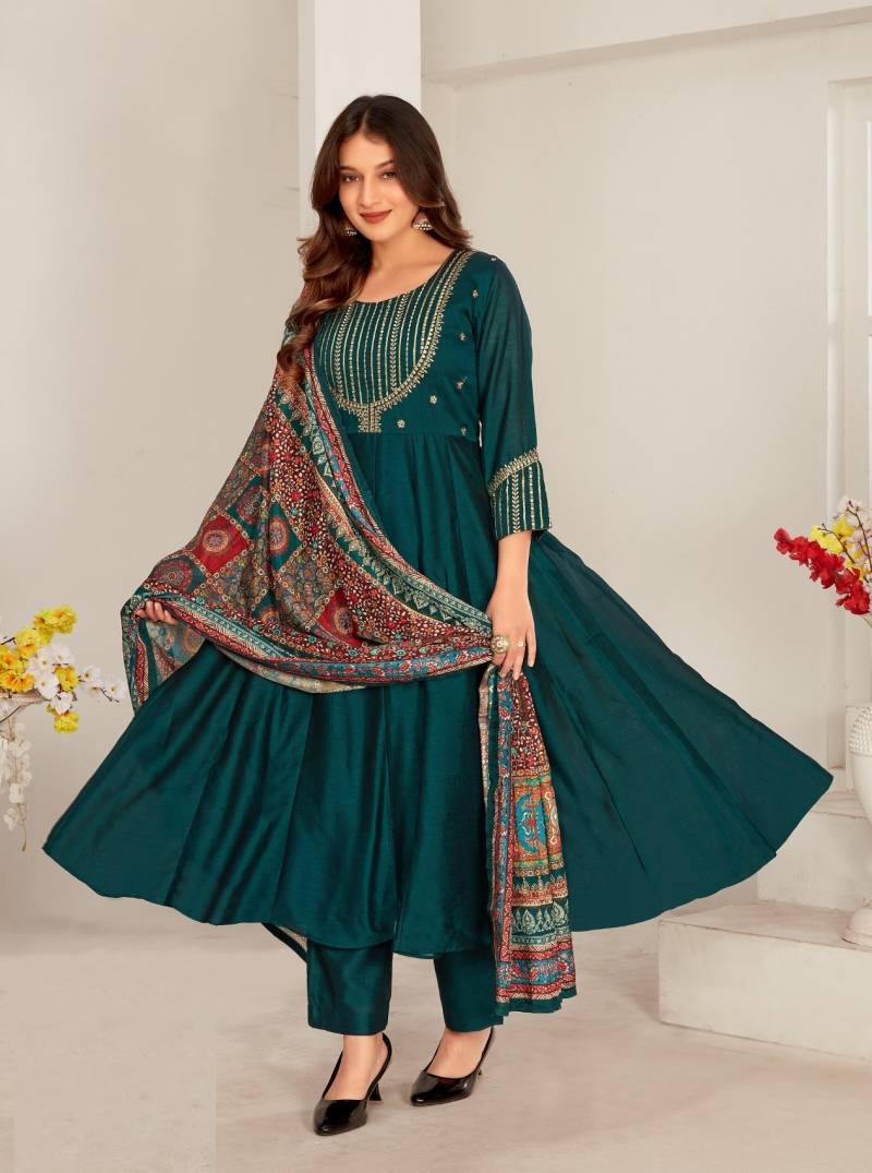 Ladies Flavour 3125 And 3126 Kurti Bottom With Dupatta