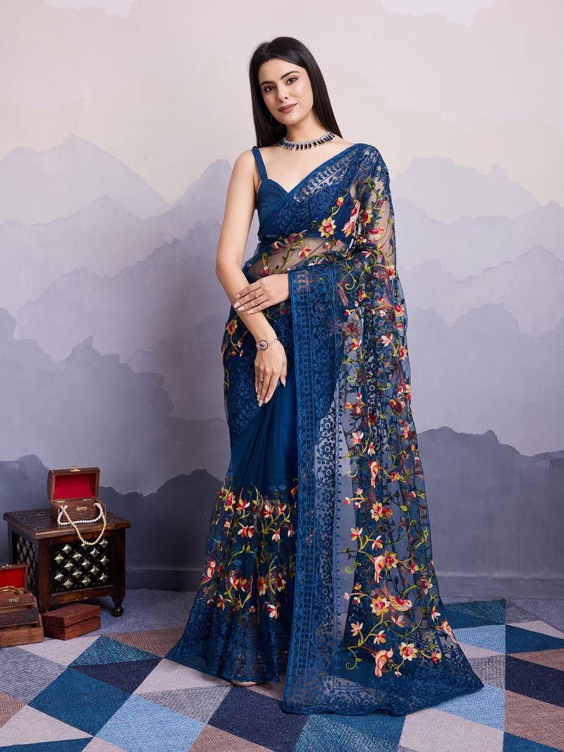 Laxmi Soft Net 3 Designer Saree Collection