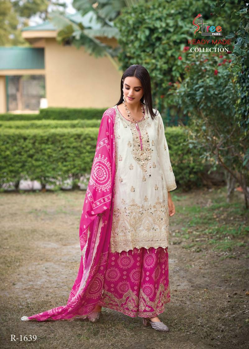 Shree R 1639 Pakistani Ready Made Salwar Suits Collection