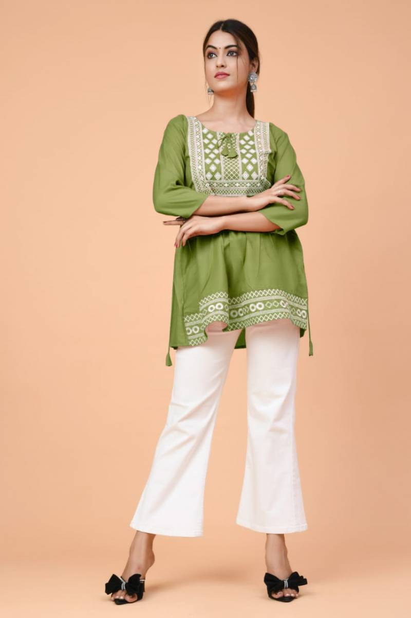 Sw Zarna Embroidered Work Top Collection