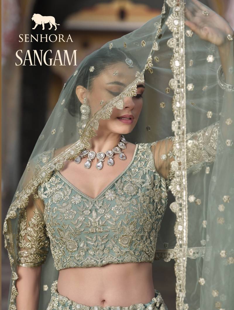 Senhora Sangam Wedding Special Designer Lahenga Choli Collection