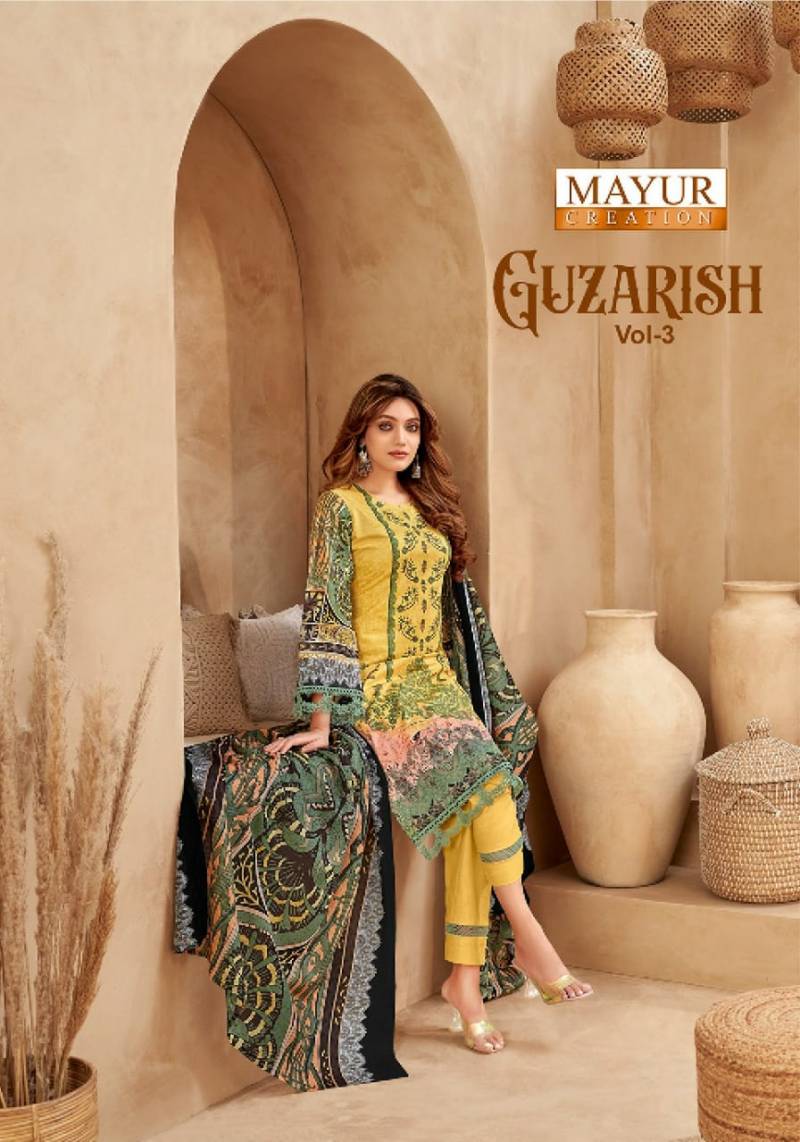 Mayur Guzarish Vol 3 Cotton Dress Material Collection