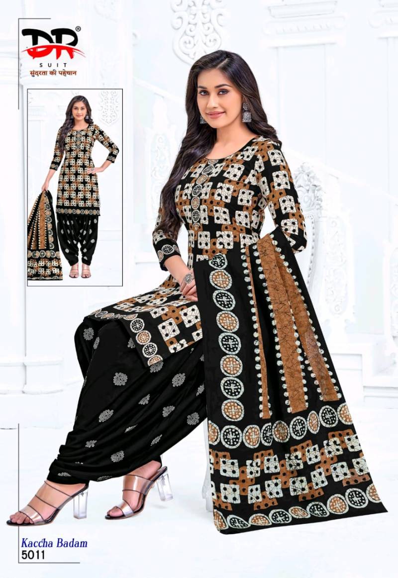 Dr Kaccha Badam Vol 5 Cotton Dress Material