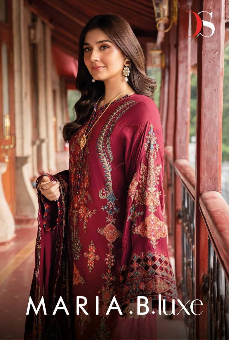 Deepsy Maria B Luxe Cotton Pakistani Salwar Suit Collection