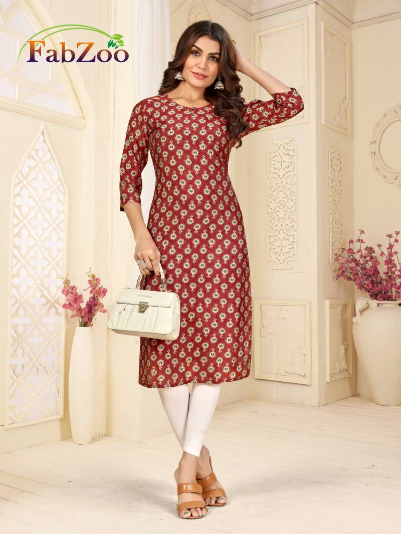 Fabzoo Set Wise Kurti 4 Printed Kurti Collection