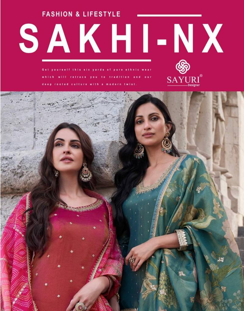 Sayuri Sakhi Nx Silk Designer Salwar Suits Collection