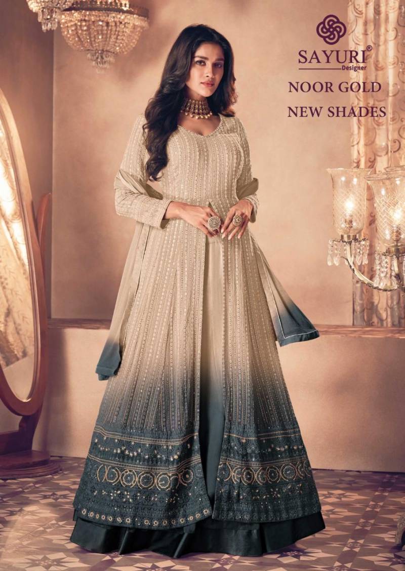 Sayuri Noor Gold New Shades Designer Salwar Suit