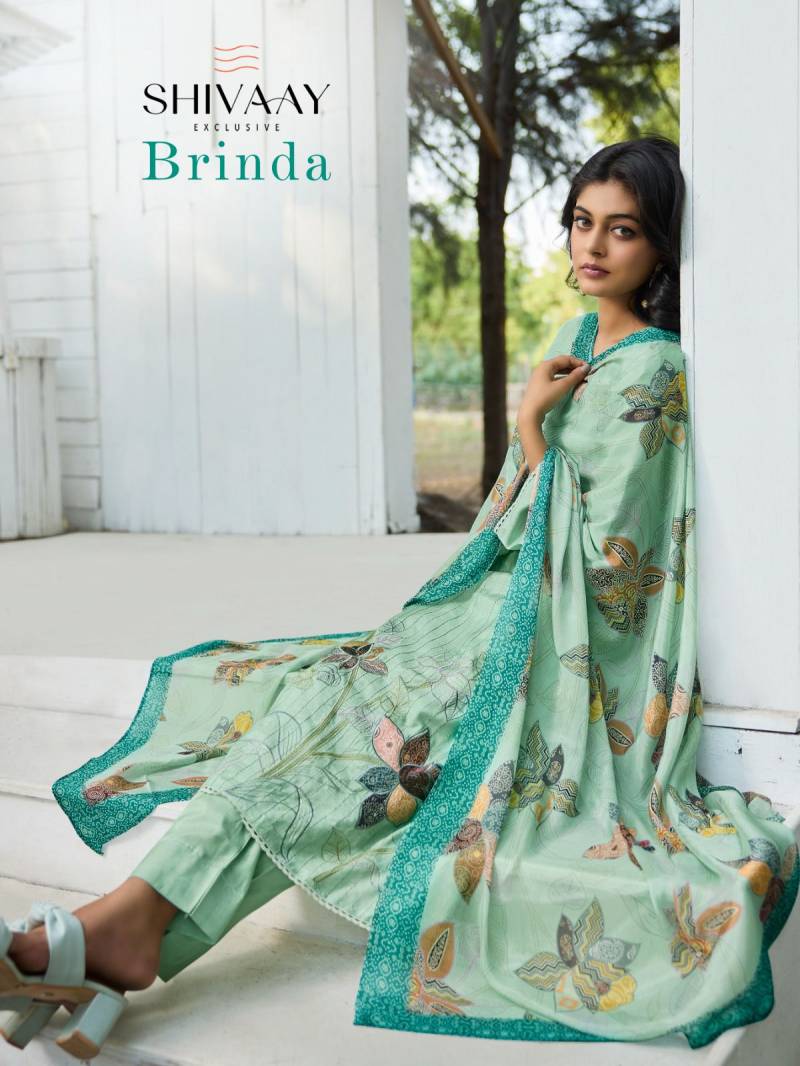 Shivaay Brinda Viscose Embroidery Salwar Kameez Collection