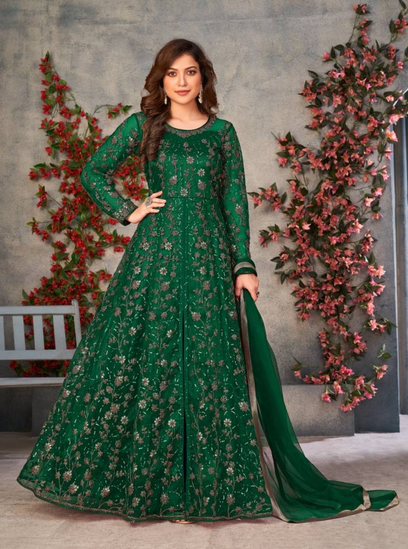 New Arrival Anjubaa Vol 4 Designer Embroidery Gown Collection