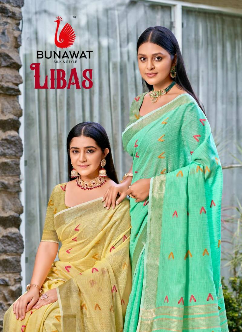 Bunawat Libas Beautiful Festive Wear Saree Collection