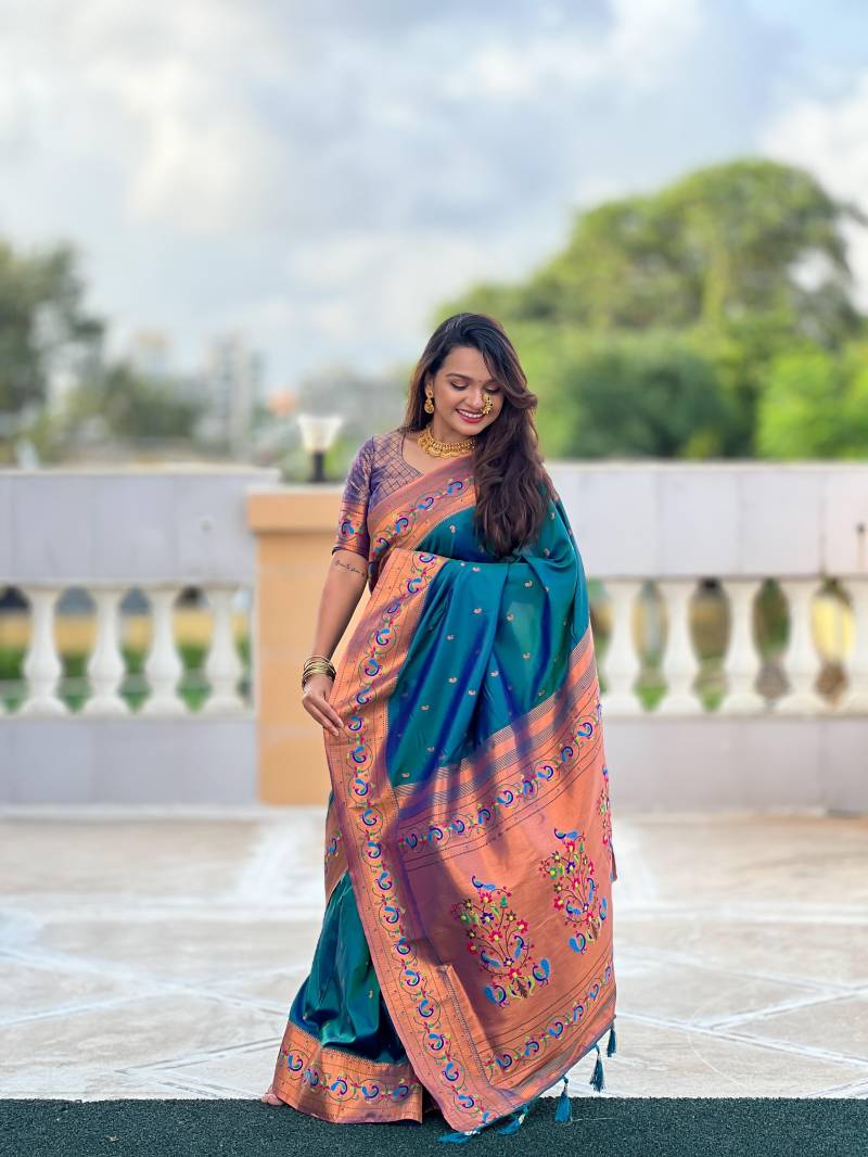 Nx Harmony Paithani Silk Saree Collection