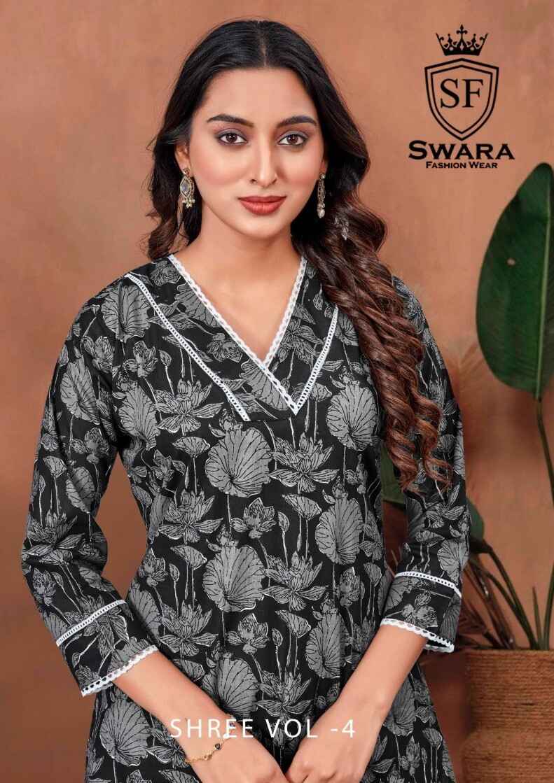 Swara Shree Vol 4 Jaipuri Prints Cotton Fancy Co Ord Set