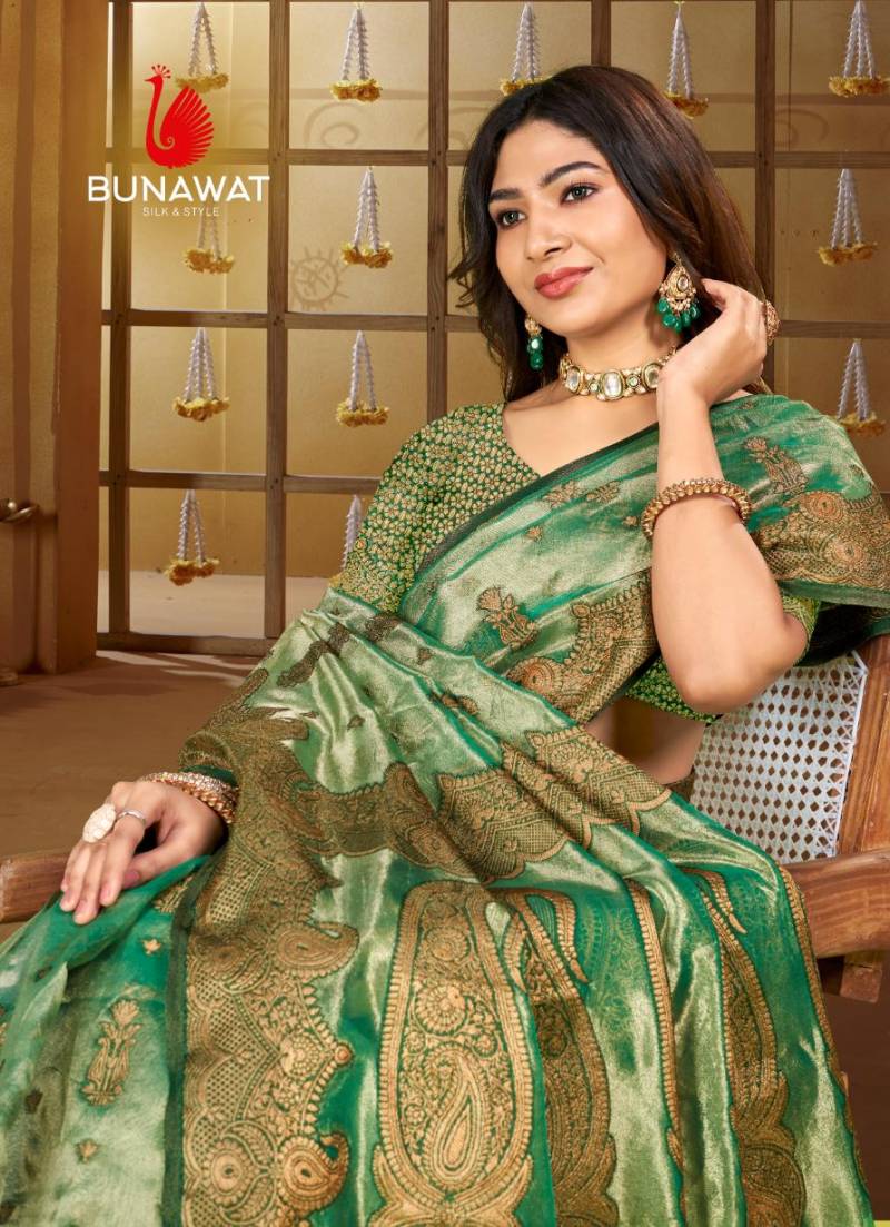 Bunawat Cindrella Vol 5 Traditional Wedding Wear Saree Collection